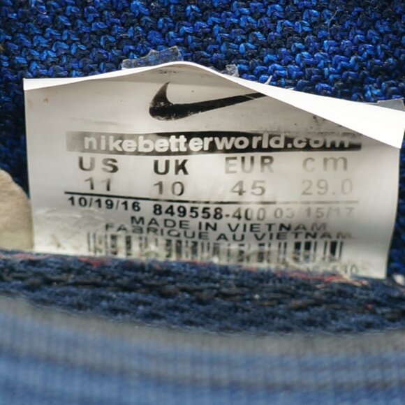 Nike Air VaporMax Flyknit Day to Night College Navy Running Shoes Men\'s Size 11 main image 10